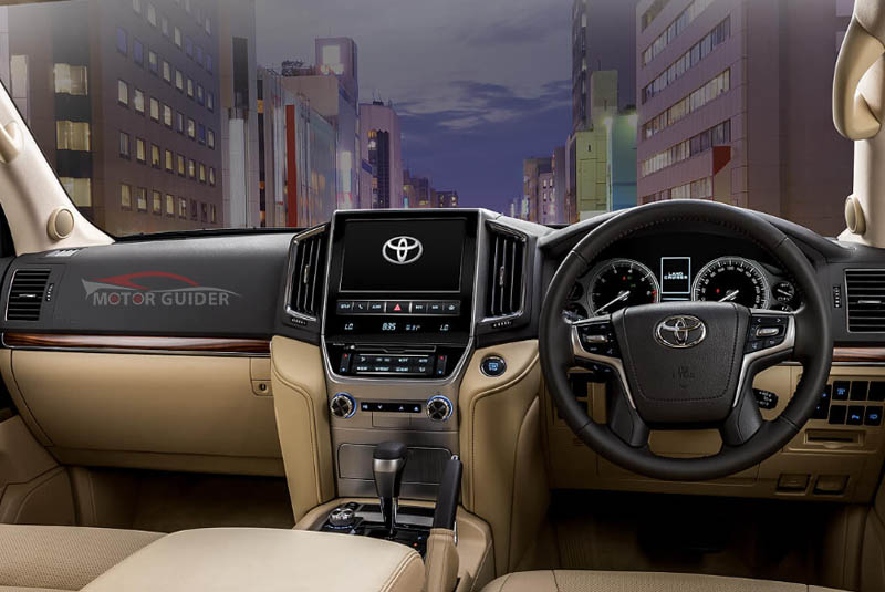 Toyota Land Cruiser 2022 Interior Dashboard View