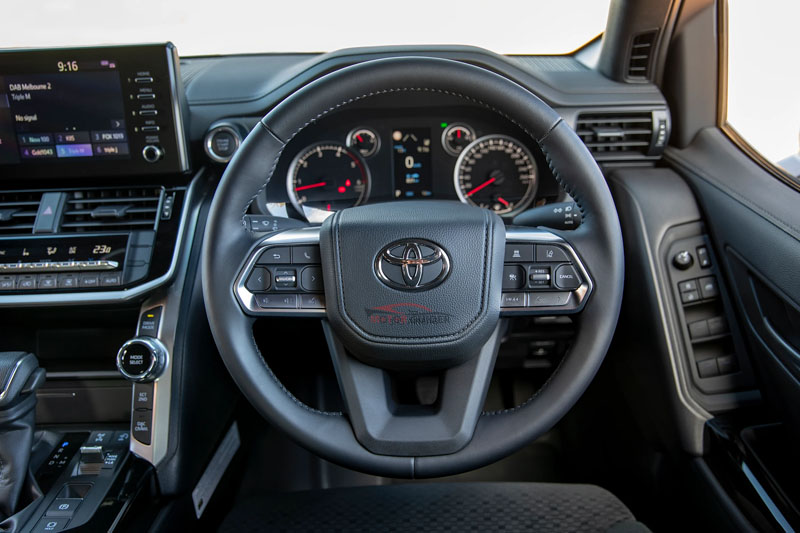 Toyota LandCruiser 300 2022 Interior Steering View