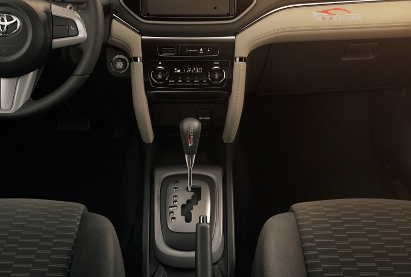 Toyota Rush 2022 Interior Gear View