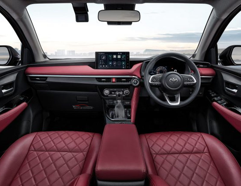 Toyota Yaris Sedan 2023 Interior Dashboard View