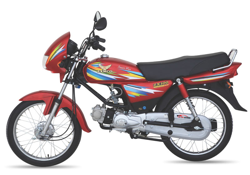 ZXMCO Power Max 100cc 2022 Red Colour