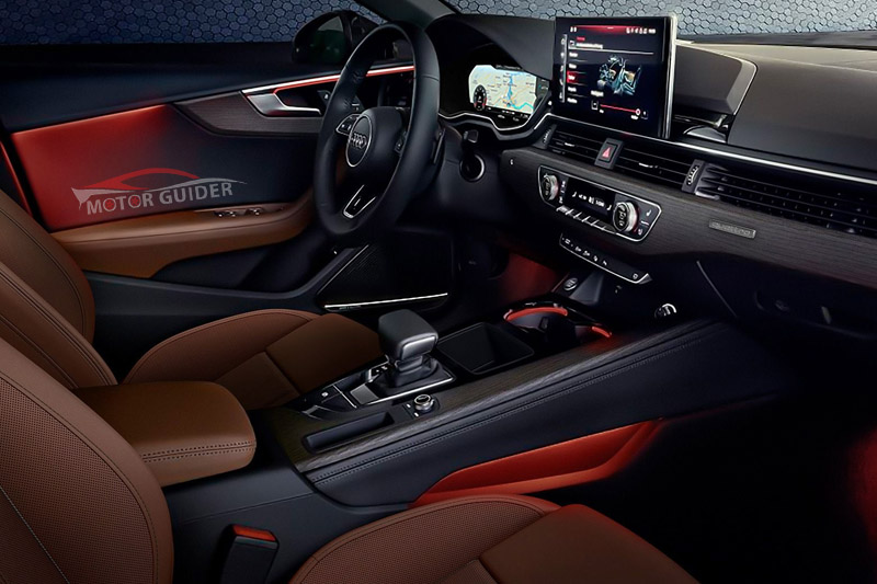Audi A4 2023 Interior Dashboard View