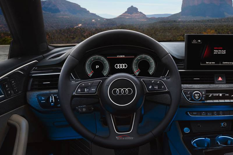 Audi A5 2022 Interior Steering View