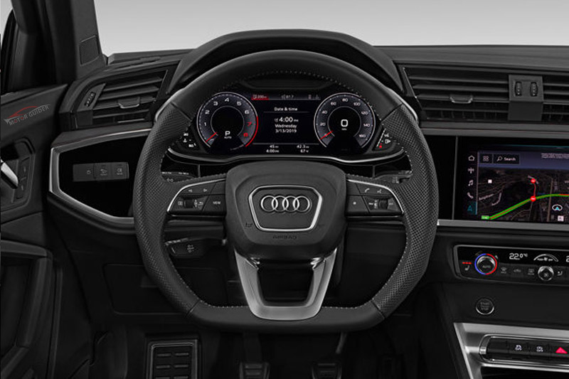 Audi Q3 2022 Interior Steering View