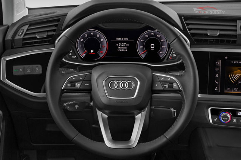 Audi Q3 2023 Interior Steering Veiw