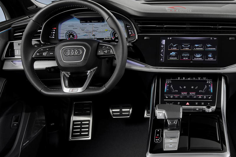 Audi Q7 2023 Interior Steering View