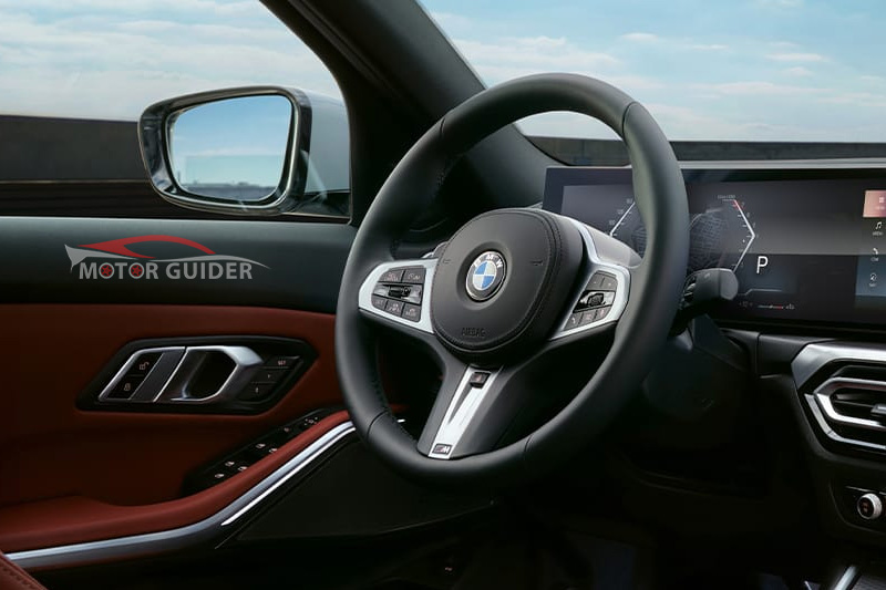 BMW 3-Series 2023 Interior Steering View