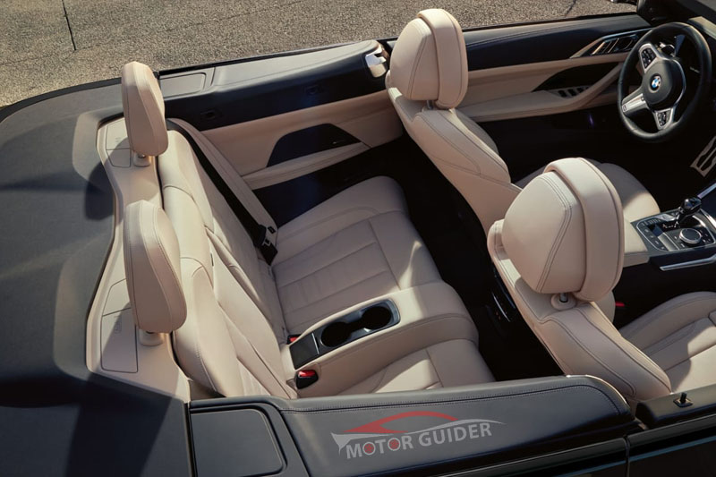 BMW 4-Series Convertible 2023 Interior Seat View
