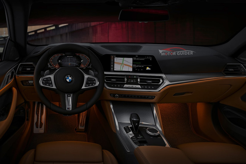 BMW 4-Series Coupe 2023 Interior Dashboard View