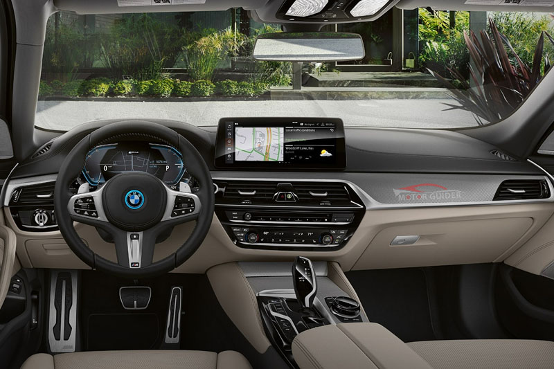 BMW 5-Series 2023 Interior Steering View
