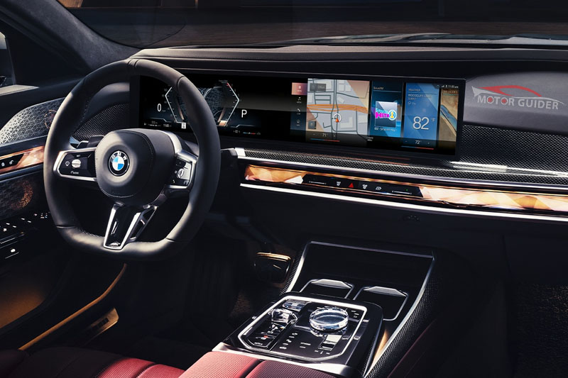 BMW 7-Series 2023 Interior Dashboard View
