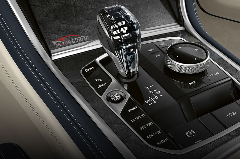 BMW 8-Series 2023 Interior Gear View