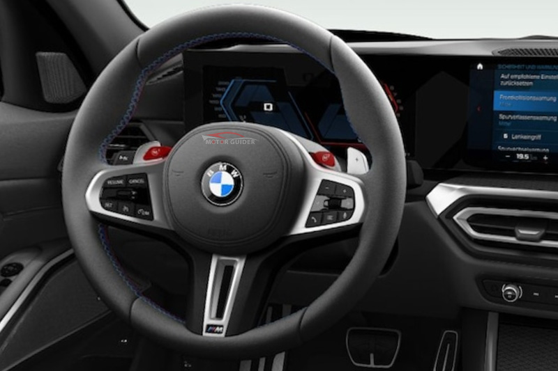 BMW M3 2023 Interior Steering View