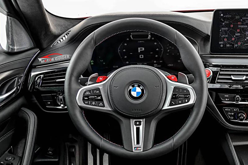 BMW M5 2023 Interior Steering View