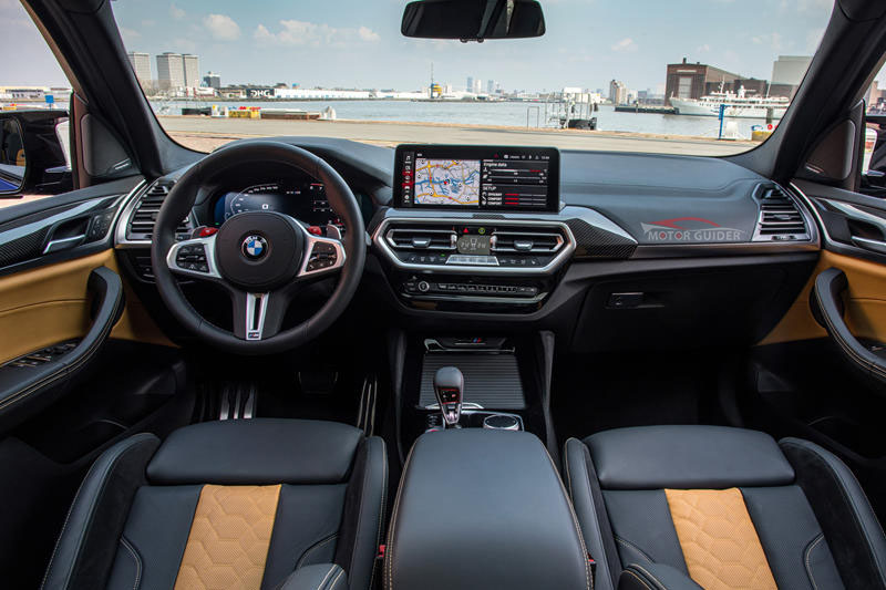 BMW X3 M 2023 Interior Dashboard View