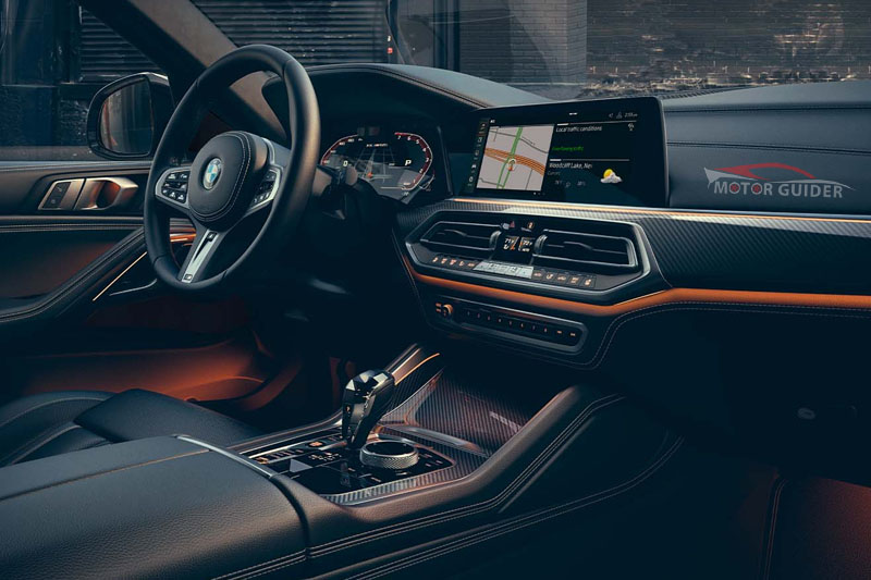 BMW X6 2023 Interior Dashboard View