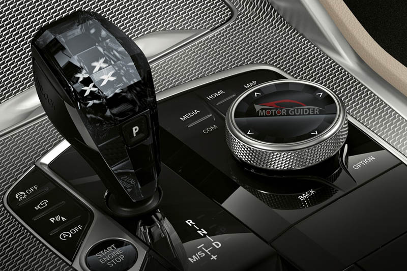 BMW X6 2023 Interior Gear View