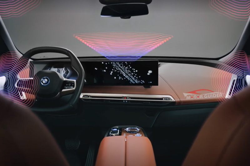 BMW iX 2023 Interior Dashboard View
