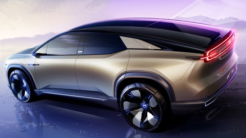 Changan Unveils cd701 Concept Car Exterior Back View