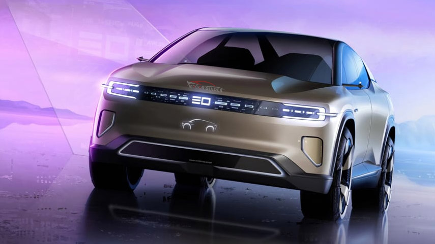 Changan Unveils cd701 Concept Car Exterior Front View
