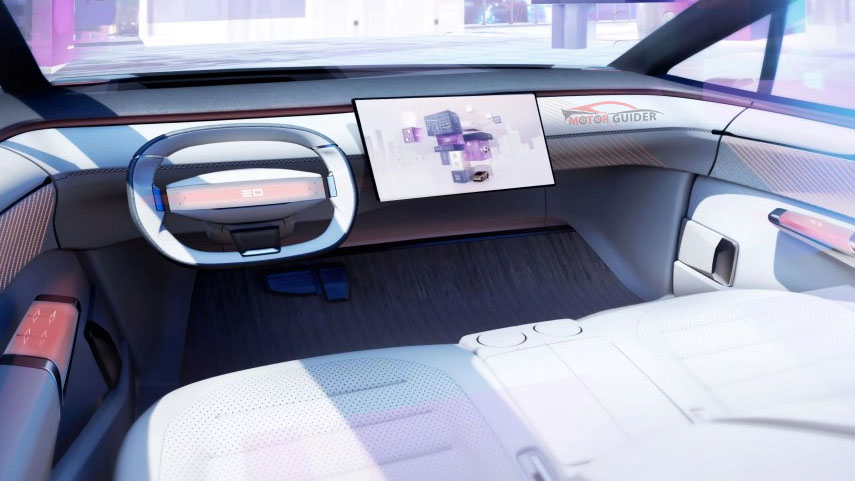 Changan Unveils cd701 Concept Car Interior Dashboard View