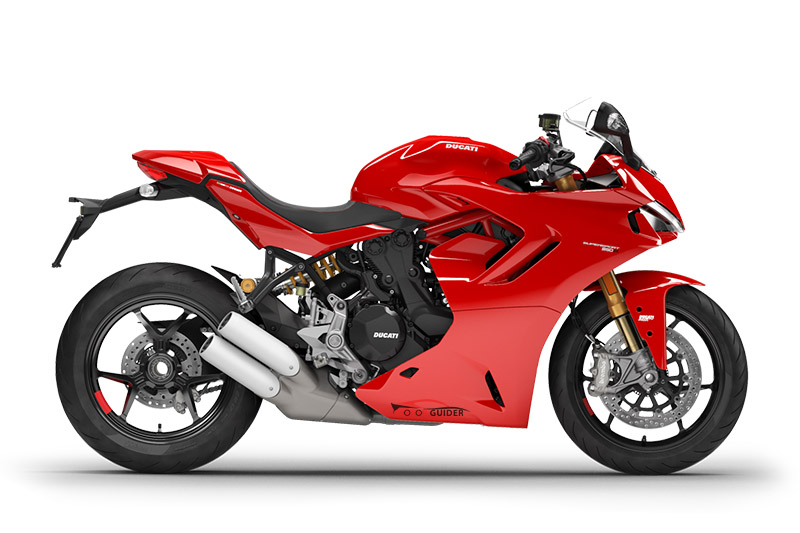 Ducati SuperSport 2022 Red Colour View