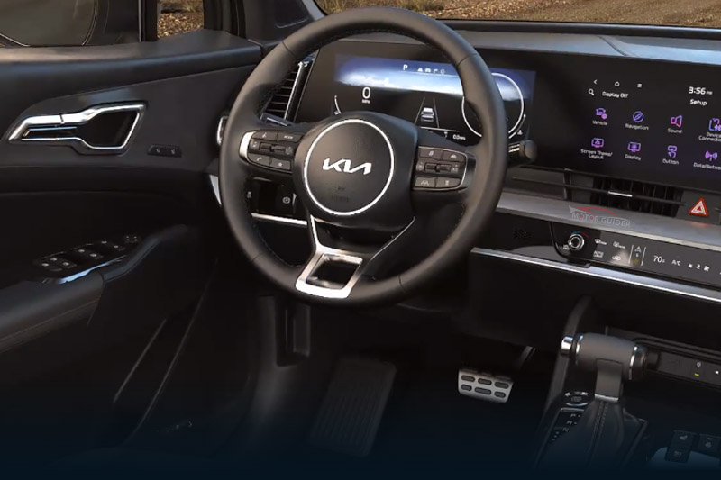 Kia Sportage 2023 Interior Steering View