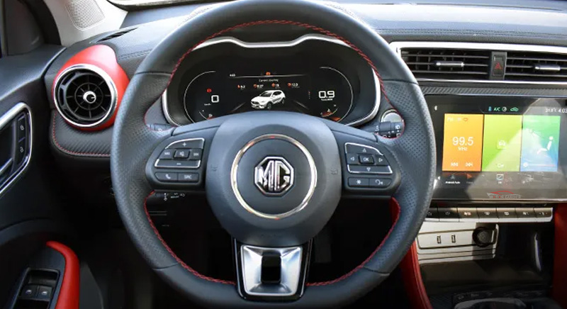 MG ZST 2022 Interior Steering View