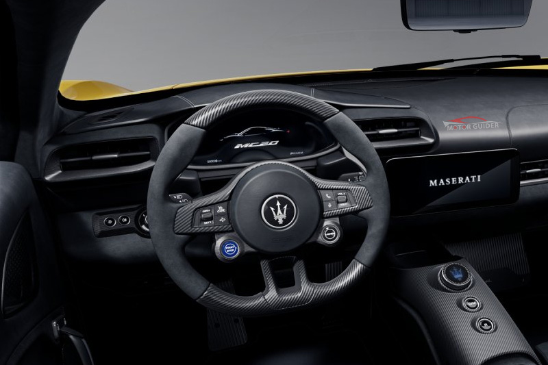 Maserati MC20 2023 Interior Steering View