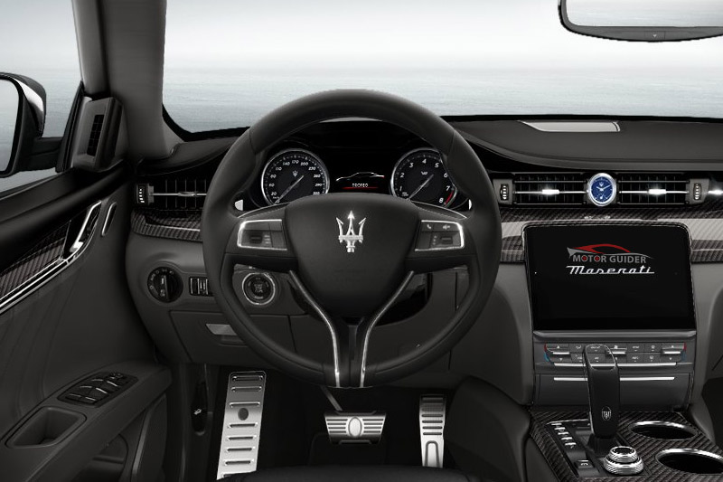 Maserati Quattroporte 2023 Interior Steering View