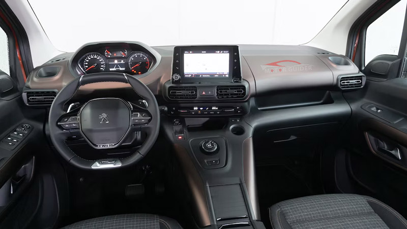 Peugeot Rifter 2022 Interior Dashboard View
