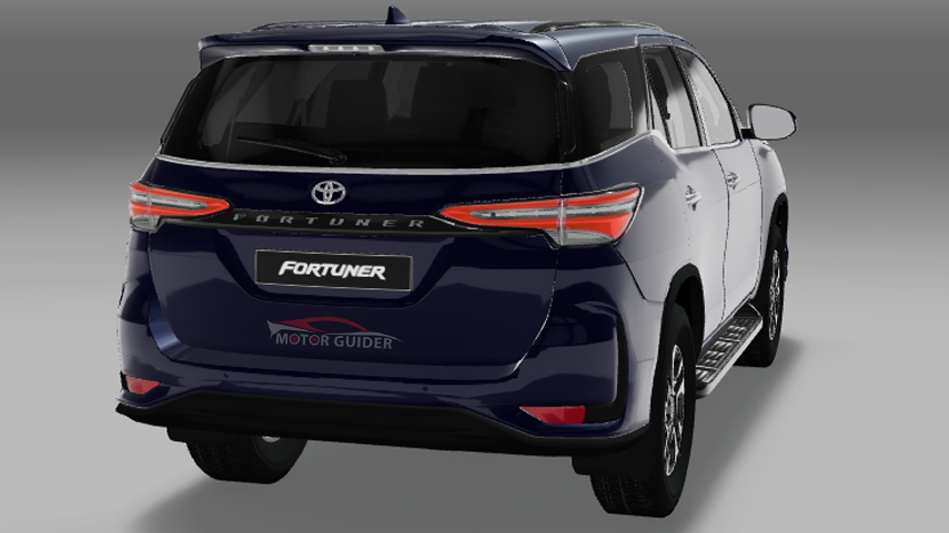 Toyota Fortuner 2023 Exterior Back View