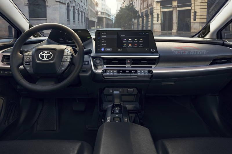 Toyota Prius 2023 Interior Dashboard View