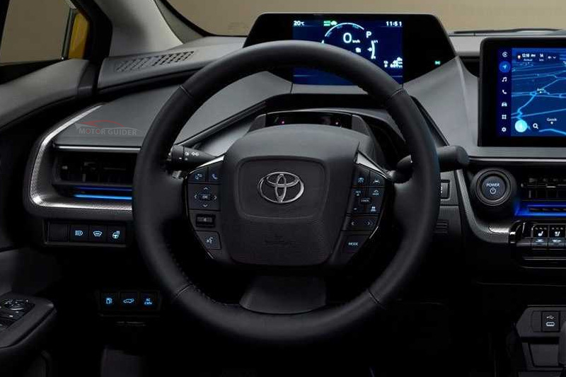 Toyota Prius 2023 Interior Steering View