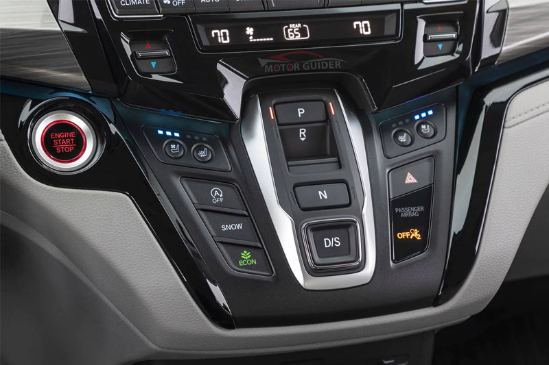 Honda Odyssey 2023 Interior Gear View