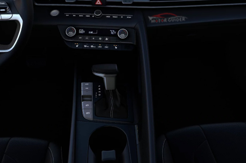 Hyundai Elantra 2023 Interior Gear View