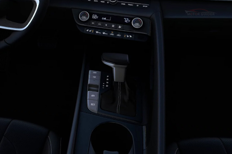 Hyundai Elantra Hybrid 2023 Interior Steering View