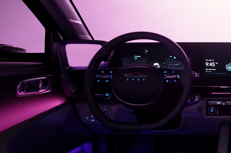 Hyundai Ioniq 6 2023 Interior Steering View