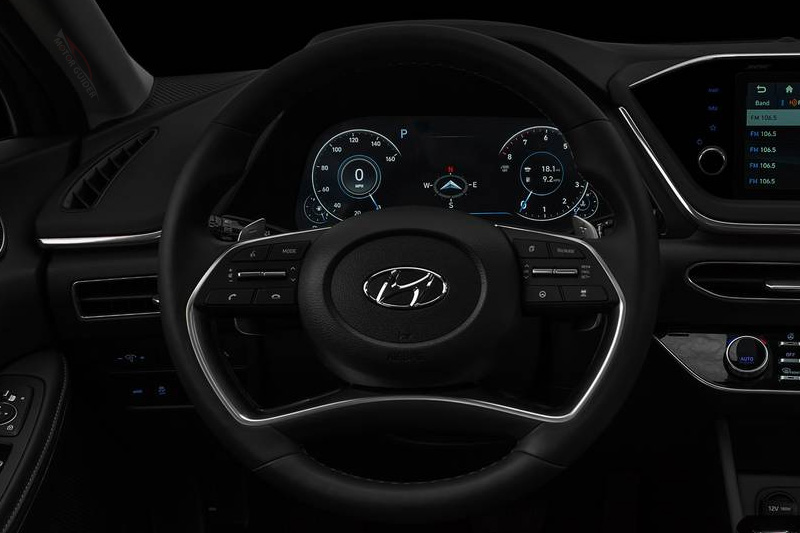 Hyundai Sonata 2023 Interior Steering View