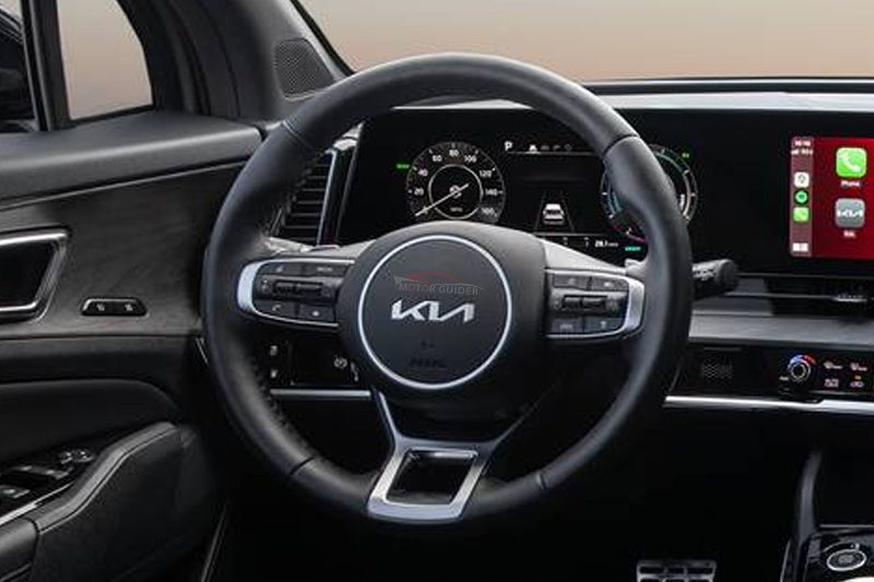 Kia Sportage Plug-in Hybrid 2023 Interior Steering View