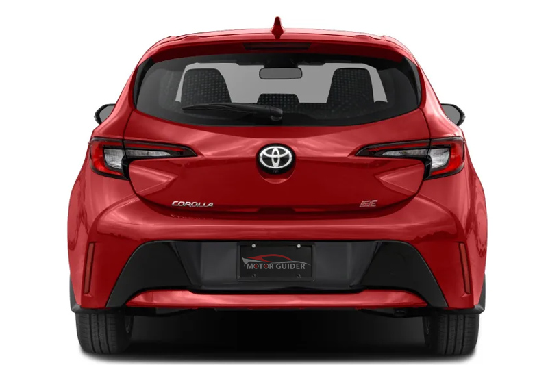 Toyota Corolla Hatchback 2023 Exterior Back View