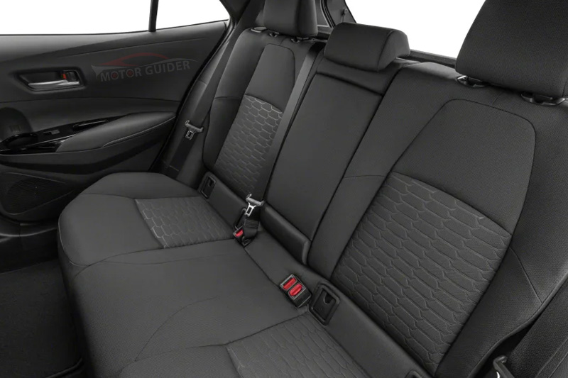 Toyota Corolla Hatchback 2023 Interior Seat View