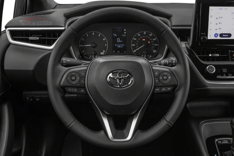 Toyota Corolla Hatchback 2023 Interior Steering View