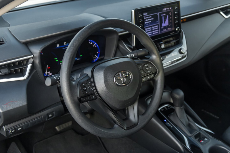 Toyota Corolla Hybrid 2023 Interior Steering View