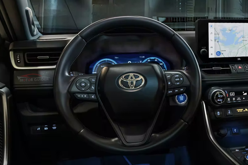 Toyota RAV4 2023 Interior Steering View