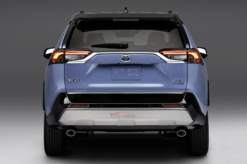 Toyota RAV4 Hybrid 2023 Exterior Back View