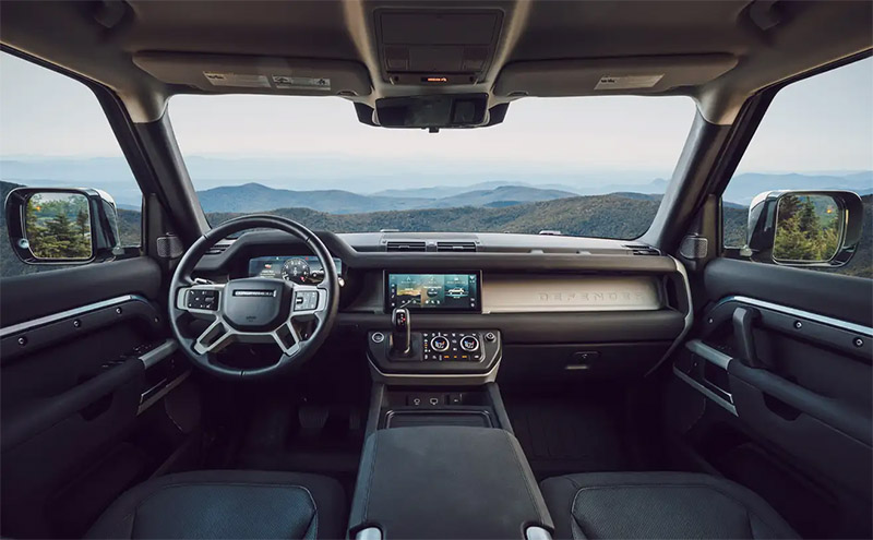 Land Rover Defender 110 V8 Interior