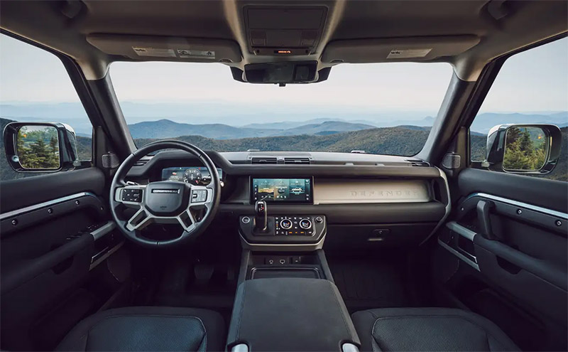 Land Rover Defender 110 V8 Interior