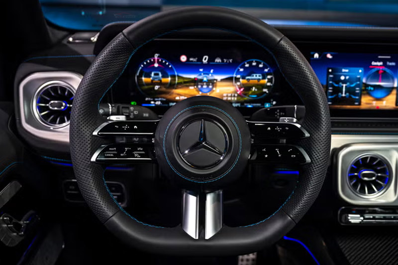 Mercedes-Benz G-Class EV 2025 Interior Steering ‎View