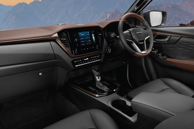 Isuzu D-Max X-Terrain 2025 Interior Dashboard View